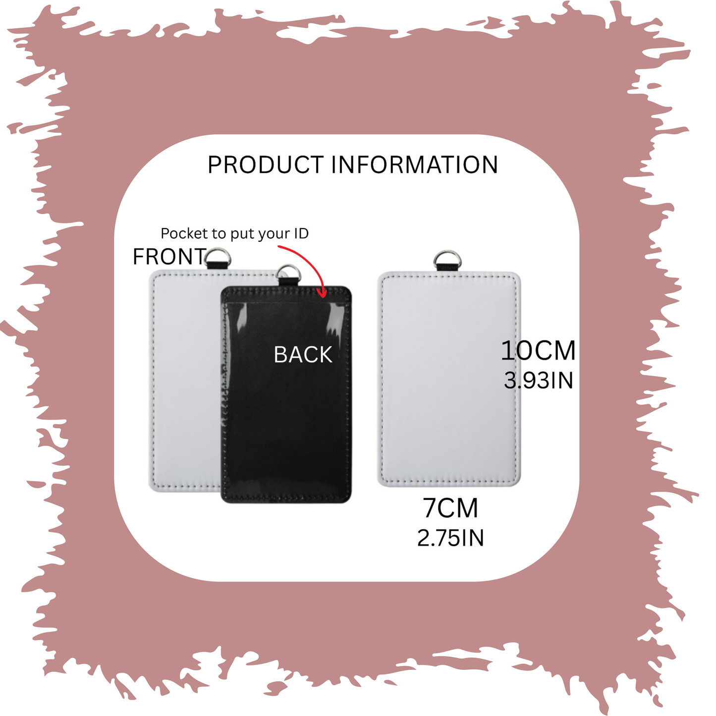 ID BADGE HOLDER -PHYSICAL THERAPY DESIGNS