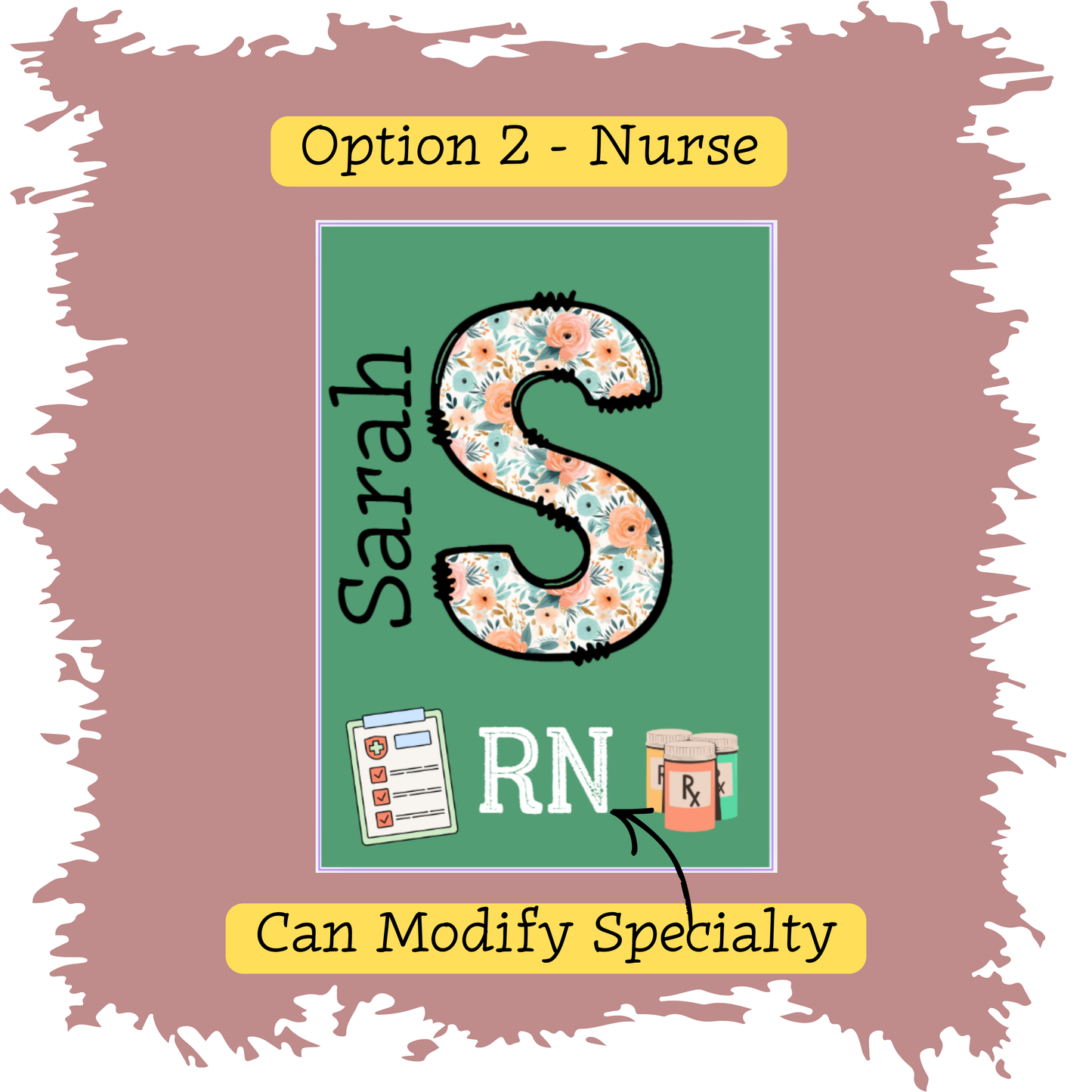 ID BADGE - Nurse, EMT, Medical Assistant