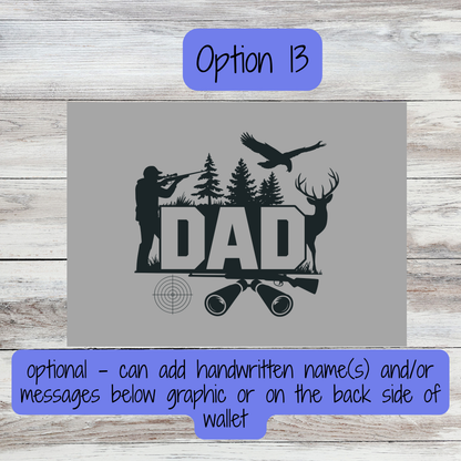 Custom Wallets - FATHER'S DAY DESIGNS