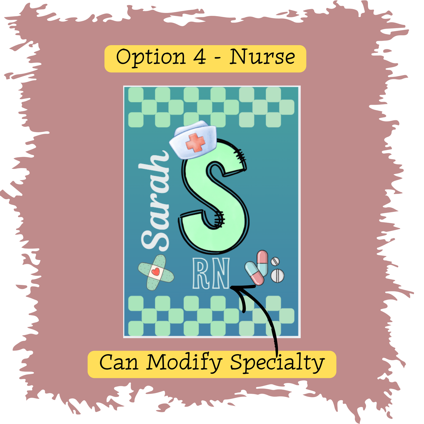 ID BADGE - Nurse, EMT, Medical Assistant