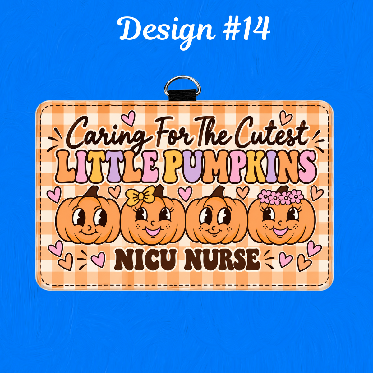 NICU ID BADGE HOLDER - HORIZONTAL