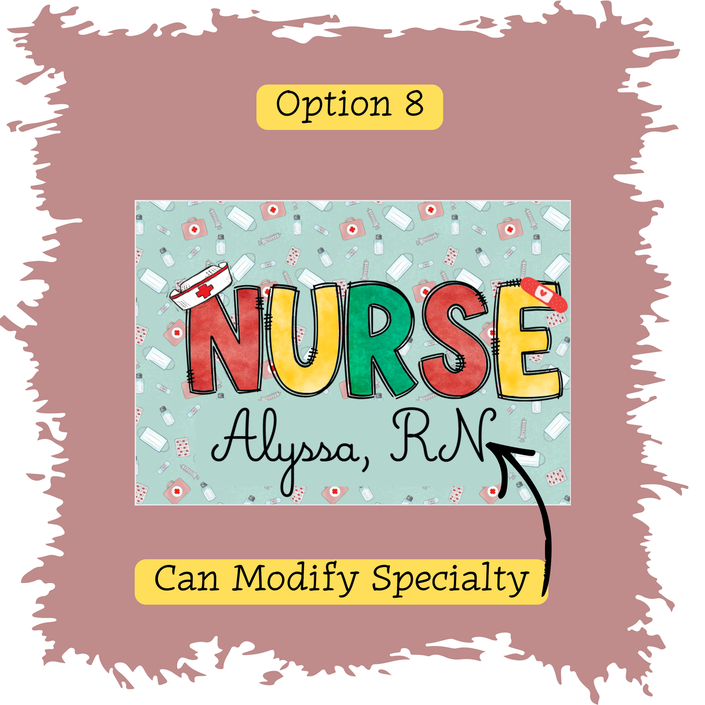 ID BADGE - Nurse, EMT, Medical Assistant