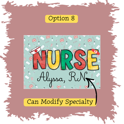ID BADGE - Nurse, EMT, Medical Assistant