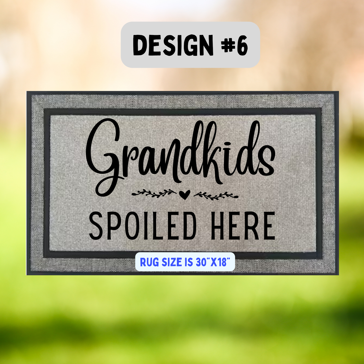 DOOR MATS - CHOOSE A DESIGN OR LET US CREATE A CUSTOM DESIGN