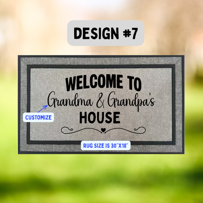 DOOR MATS - CHOOSE A DESIGN OR LET US CREATE A CUSTOM DESIGN