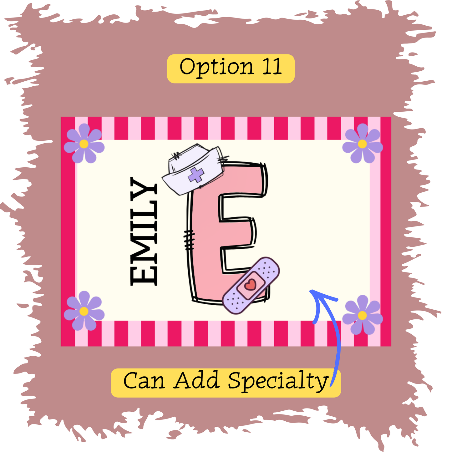 ID BADGE - Nurse, EMT, Medical Assistant