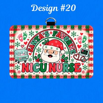 NICU ID BADGE HOLDER - HORIZONTAL