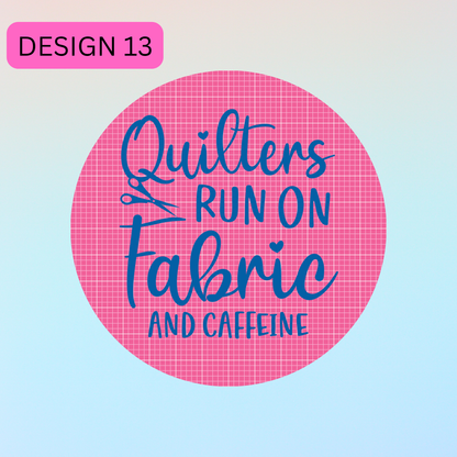 Car Coasters - Quilting & Sewing Designs