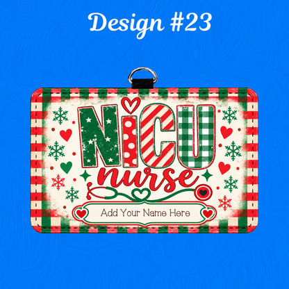 NICU ID BADGE HOLDER - HORIZONTAL