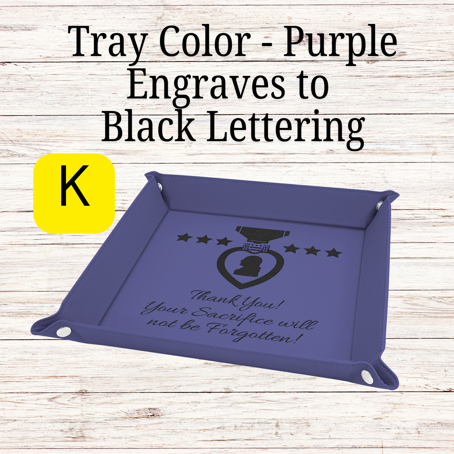 Valet Tray - FATHER'S DAY DESIGNS