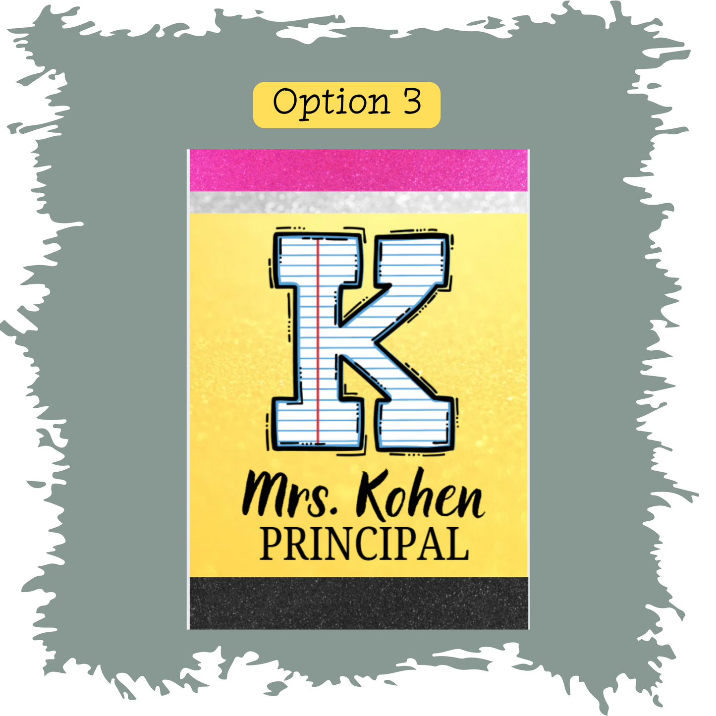 ID BADGE HOLDER - Education Theme