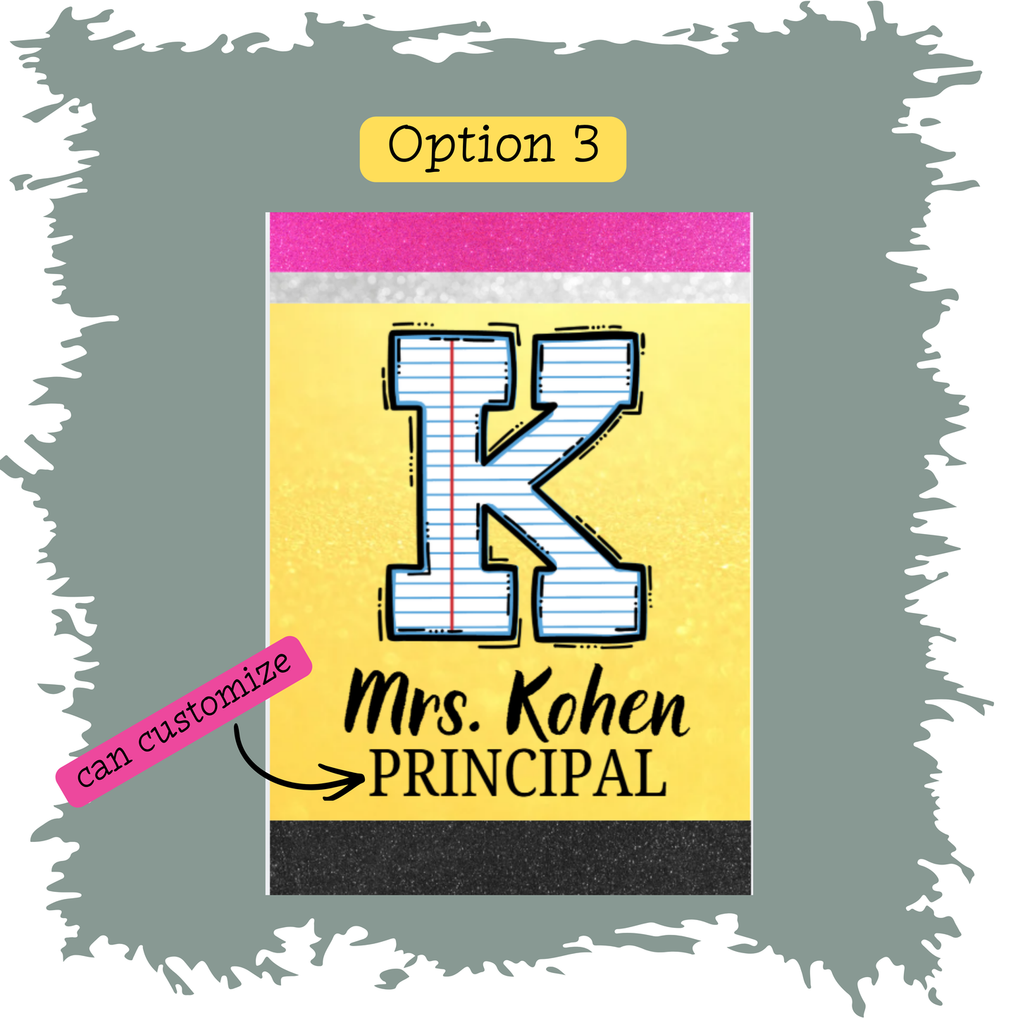 ID BADGE HOLDER - Education Theme