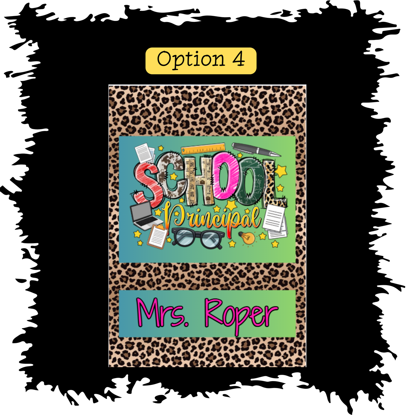 ID BADGE HOLDER - Education Theme