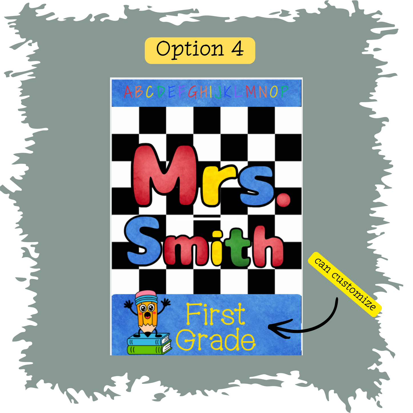 ID BADGE HOLDER - Education Theme