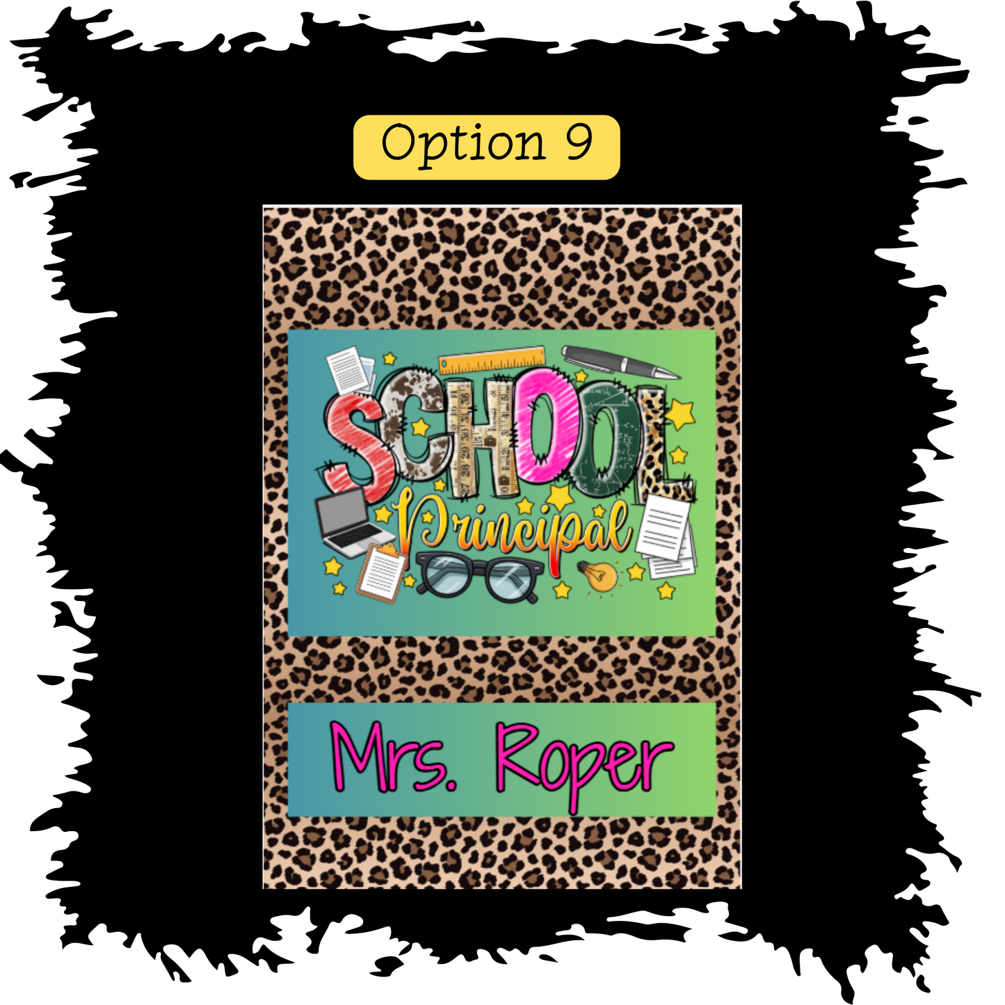 ID BADGE HOLDER - Education Theme