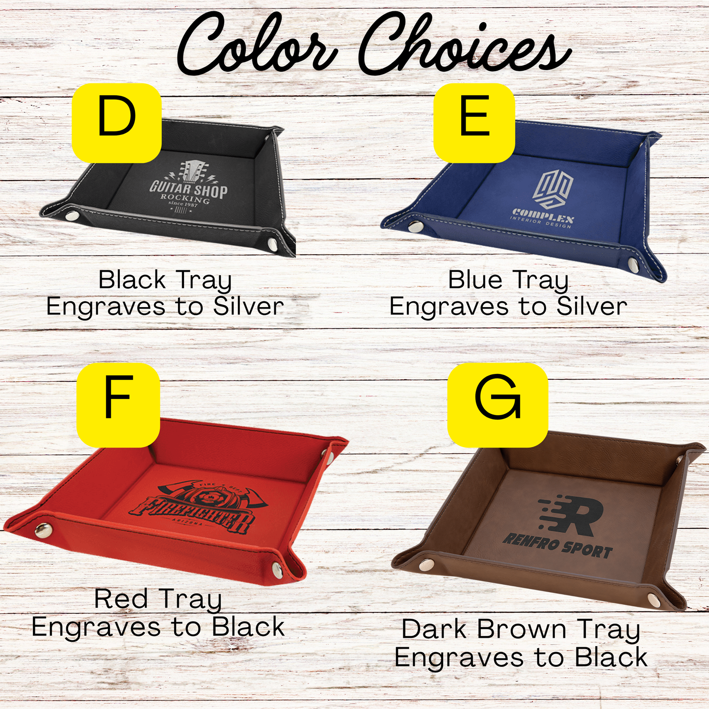 Valet Tray - FATHER'S DAY DESIGNS