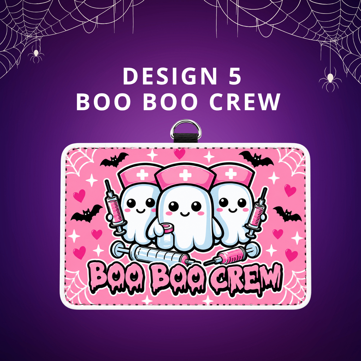ID BADGE - Halloween Theme - NURSE DESIGNS