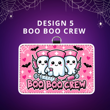 ID BADGE - Halloween Theme - NURSE DESIGNS