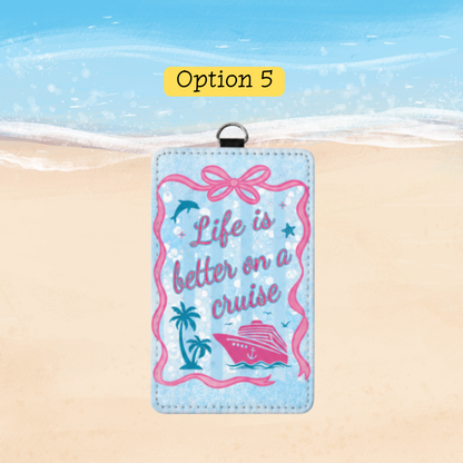 CRUISE CARD HOLDER