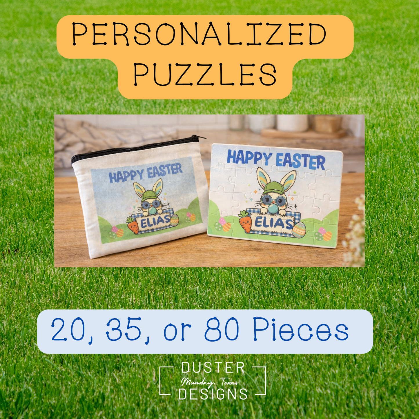 Personalized Easter Puzzle